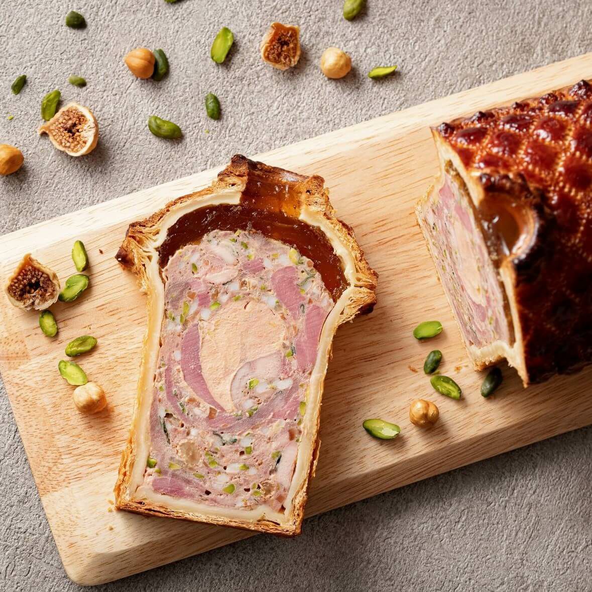 シャラン鴨とフォアグラのパテアンクルート01