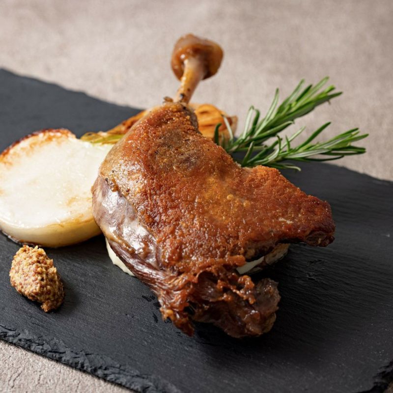 鴨のコンフィ01